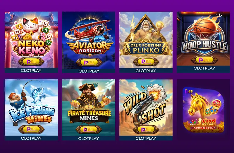 Senarai permainan slot Pavilion88 / Pavilion88 slot games list